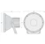 sylvania Valonheitin archflood 0049305 ip65 400w e40 8d 1