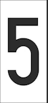 MERKINTÄKILPI H50 VA NUMERO 5, PSS 25