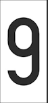 MERKINTÄKILPI H50 VA NUMERO 9, PSS 25