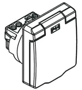 schneider electric Kojepistorasia 1-kojepistorasia oem ip54 rl