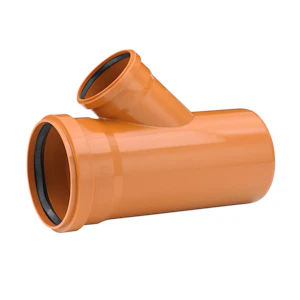 uponor infra Grenrör 250x200mm x 45° pvc