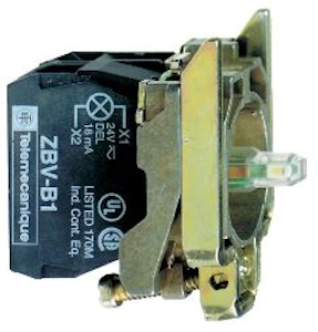 schneider electric Valopainikerunko harmony zb4bw0g13