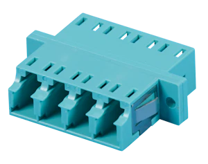 hexatronic Mellanstycke lc quad aqua