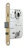 abloy Lukkorunko abloy 4260/0045 vasen messinki
