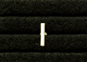 undefined Muovikirjain i 13mm valkoinen