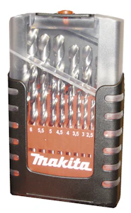 makita Metalliporanteräsarja makita 19-os 1-10mm hss-g d-29941