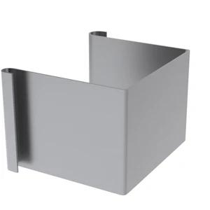 helaform Päätykappale helaform pk-75 teräs 2kpl