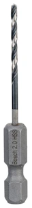 bosch Metalliporanterä bosch hss impact 2mm hex