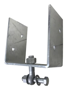 prof U-pilarikiinnike prof 100x100/160x6mm
