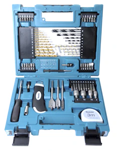 makita Pora-/ruuvikärkisarja makita 71-osainen d-33691