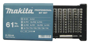 makita Ruuvauskärkisarja makita 61-os ph/pz/tx 25mm p-70144