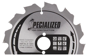 makita Pyörösahanterä makita 190x30x2,6mm z-12 b-13683