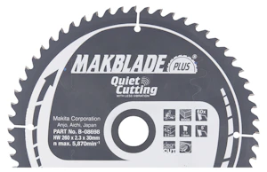 makita Pyörösahanterä makita 260x30x2,3mm z-60 b-08698