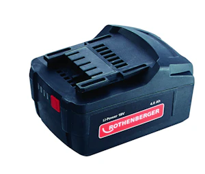 rothenberger Akku rothenberger plus ro bc 18v 4,0ah