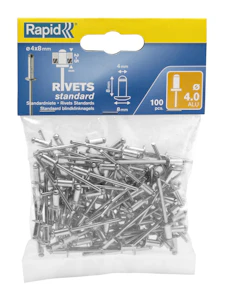 rapid Nitar rapid 4,0x8mm 100st