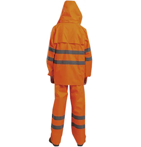 vizwell Sadeasu vizwell hi-vis oranssi takki+housut xl