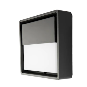 sg Armatur frame rektangulär vägg vit 3000k