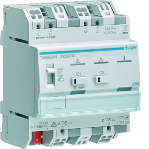 hager Dimmer easy-knx 2x300w