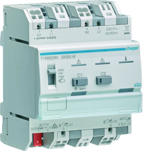 hager Dimmer knx 2x300w