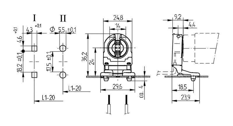 bjb Lampunpidin g13 bjb 26.307.1023.50 (10kpl)