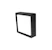 sg Seinä/kattovalaisin ulko frame frame square 6w 4k mu