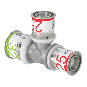 uponor Kompo t-haaraliitin uponor 32x25x25 s-press plus dr