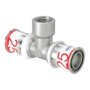 uponor Kompo t-haaraliitin sk uponor 25x1/2x25 s-press plus dr