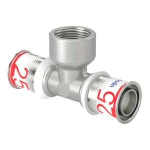 uponor Kompo t-haaraliitin sk uponor 25x3/4x25 s-press plus dr