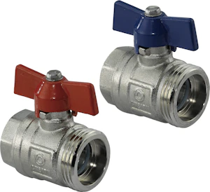 uponor Sulkuventtiilipari uponor 3/4x1 sk/uk suora smart