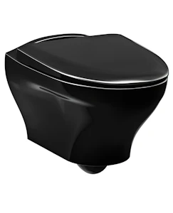 gustavsberg Wc-istuin seinä gustavsberg estetic hf c+ must sc/qr kansi