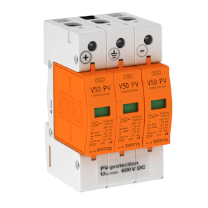 obo bettermann Blixt-överspänningsskydd solcell 600v