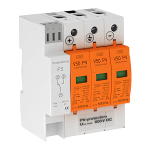 obo bettermann Blixt-överspänningsskydd solcell 600v
