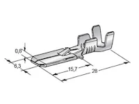 LIITIN 6,3MM UROS 4,0-6,0MM2 JOHDOLLE