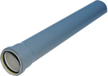 AVLOPPSRÖR 50X1,8MM L=1M 1 MUFF