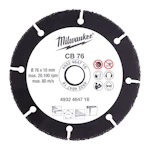 KARBIDITERÄ MILWAUKEE 76/10MM