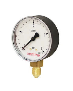 onnline Painemittari onnline p1 ø63 0-4 bar a1/4 +60c
