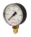 PAINEMITTARI ONNLINE P1 Ø63 0-6 bar A1/4 +60C