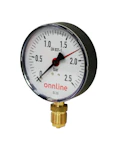 PAINEMITTARI ONNLINE P1 Ø100 0-2,5 bar A1/2 +60C