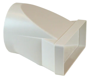 thermex Liitäntäosa thermex suorakulma/pyöreä/220x90/ø150