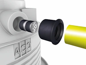 aco nordic Kabeltätning protight 50 mm svart