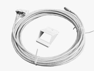 mp bolagen Kablage mp-u131 d 2xrj45 kat6 utp+lock