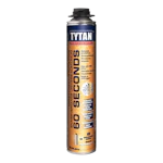 PU VAAHTO TYTAN 750ml GUN 60S LIIMA, PISTOOLI