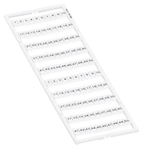 wago Merkintäkilpi wago 793-5570, 61-70 vaaka