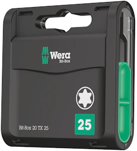 wera Bit-box rasia wera 20 x tx25