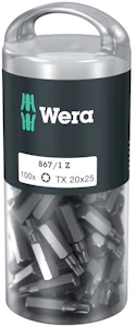 wera Bit-box rasia wera 867/1 z diy 100 x tx 20