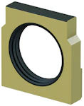 KUIVATUSKOURU ACO V100S PÄÄTYLEVY DN100 10 -KOUR