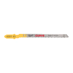 milwaukee Pistosahanterä milwaukee 75x2.5mm käyrä 5kpl
