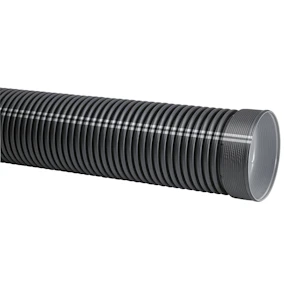uponor infra Dagvattenrör iq 6m 338/300, pp sn8, 1-muff