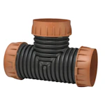 GRENRÖR IQ 684/600-90° PP, 3-MUFF