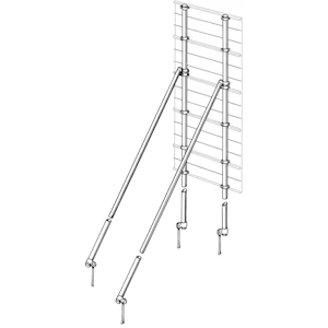 hammarprodukter Monteringssats berg 4000x60 mm